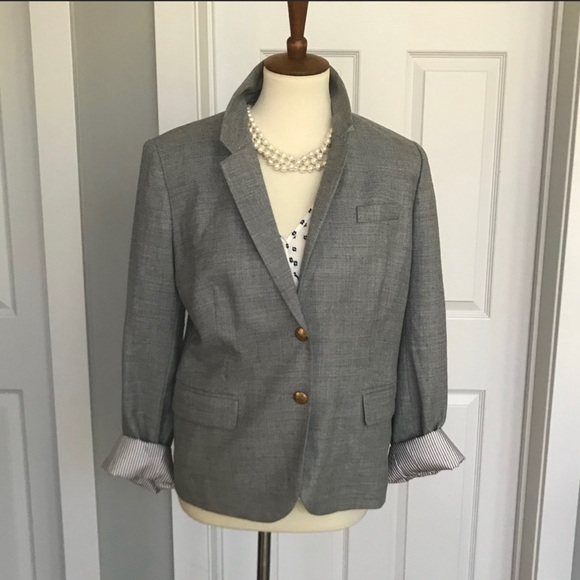 J. Crew Gray Blazer - Picture 3 of 3